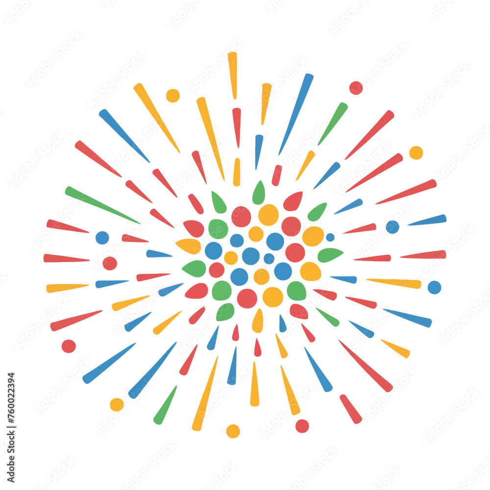 Confetti Illustration Confetti Illustration