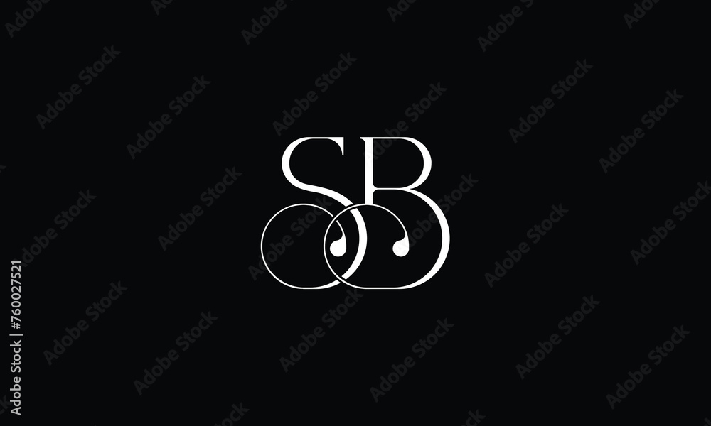 SM, MS, Abstract Letters Logo Monogram SM, MS, Abstract Letters Logo Monogram