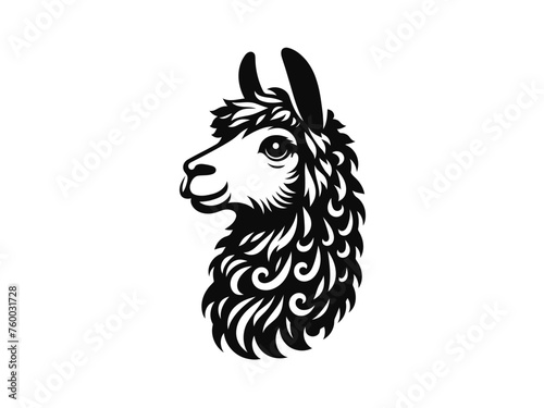 Playful Llama: Llama Vector Illustration for Whimsical Designs and Lively Creations