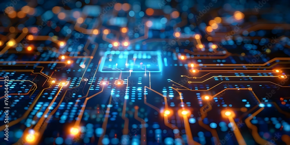 Cuttingedge tech concepts fused together for AI and smart computing ...