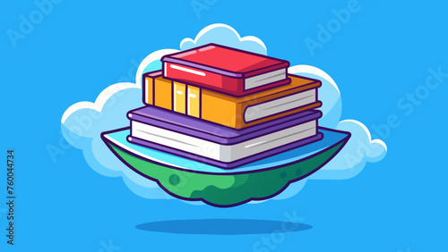 floating-books-cartoon-vector-icon-illustration
