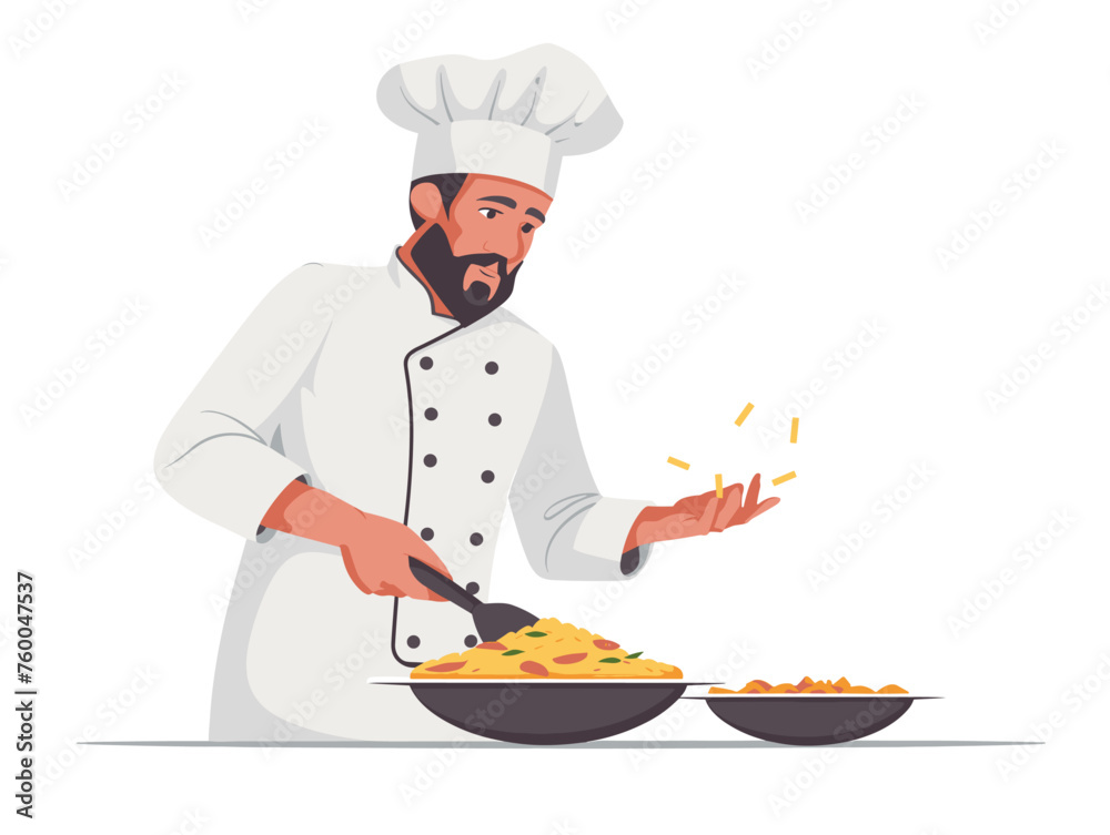 A chef carefully prepares a dish for hours each step a testament to their commitment to creating a culinary masterpiece. A chef carefully prepares a dish for hours each step a testament to their commitment to creating a culinary masterpiece.