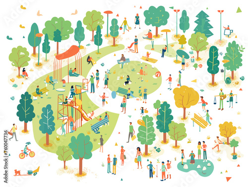  A community gathers to celebrate the completion of a new park a testament to collective effort. 