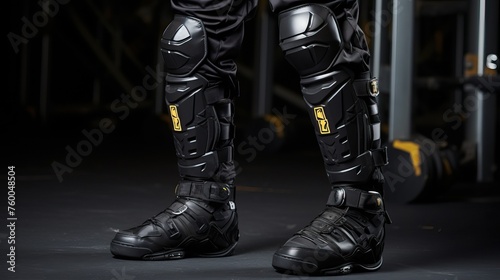 protective leg gear for mixed martial arts.