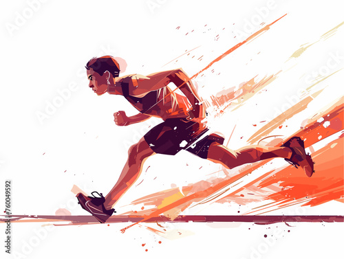  A young athlete trains on the field long after others have gone home their dedication fueling their pursuit of excellence. 
