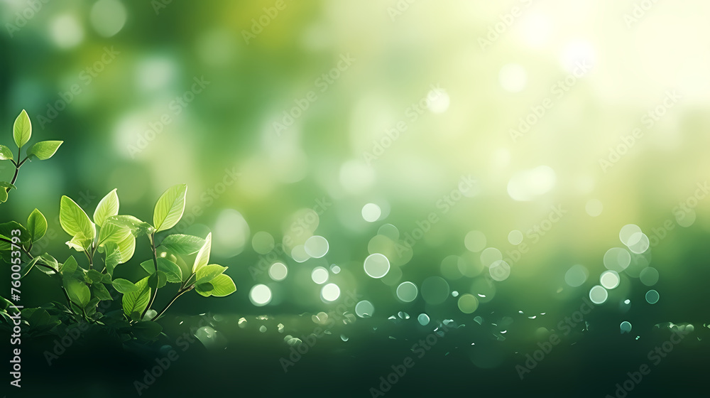 Close-up of vibrant green plants