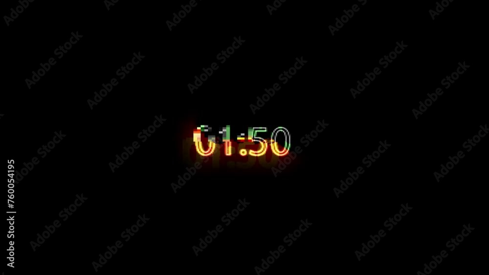 Hologram Digits on Black Background: Neon Timecode Countdown Glitch Malfunction in Real Time. Perfect for Futuristic and Tech-Themed Projects. Hologram Digits on Black Background: Neon Timecode Countdown Glitch Malfunction in Real Time. Perfect for Futuristic and Tech-Themed Projects.