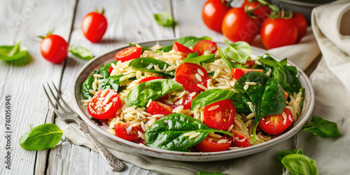 Delicious Bowl of Orzo with...