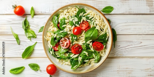 Delicious Bowl of Orzo with...