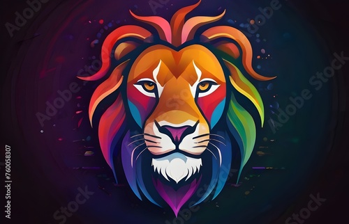 Lion Head Logo  Lion Head Vector  Lion Head Mascot  colorful lion head  Lion Logo  Minimalist Lion Logo  Lion Logo on Black  Sleek Lion Emblem  Sunset Lion Logo  Elegant Lion Logo  Minimal Lion Design