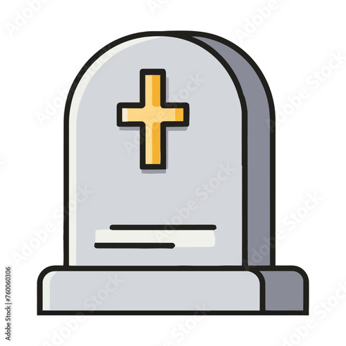 Tombstone Illustration