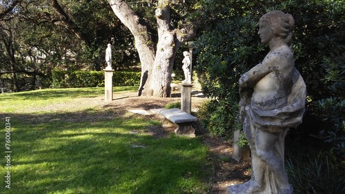 Garden with Sculptures
