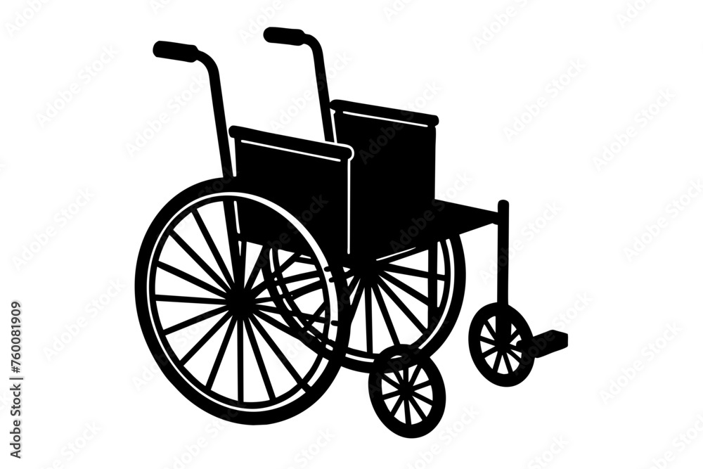 wheelchair vector illustration