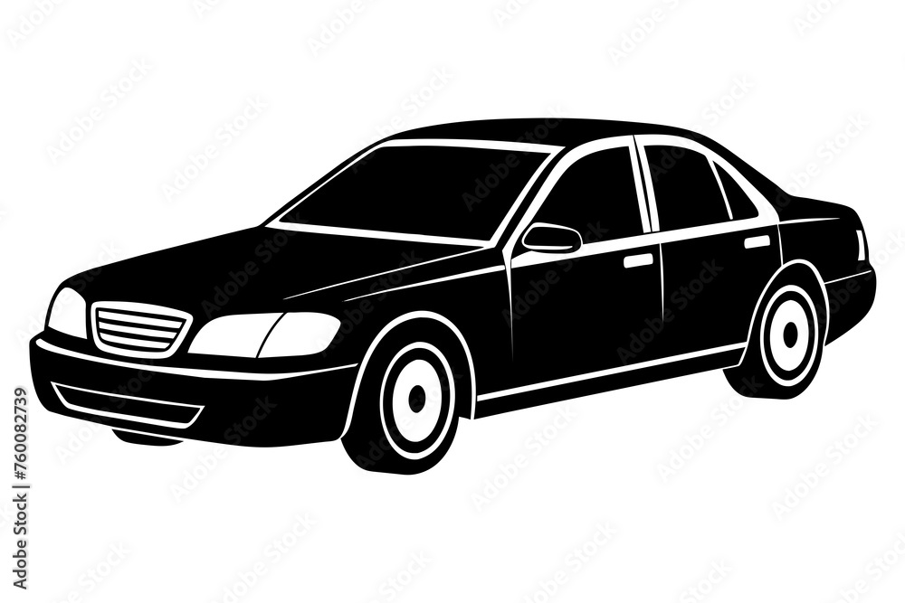 illustration of a sedan