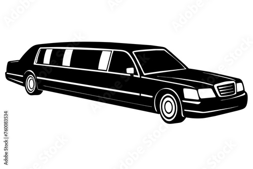 limousine vector illustration