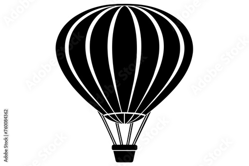 hot air balloon vector illustration