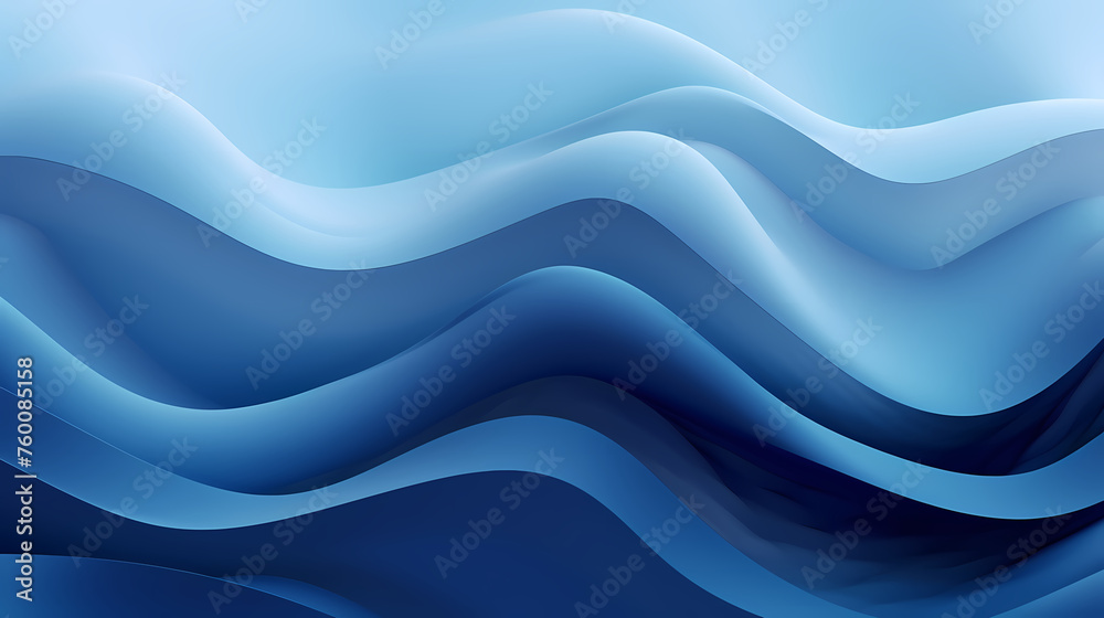 Obraz premium Abstract wave pattern, calm visual experience