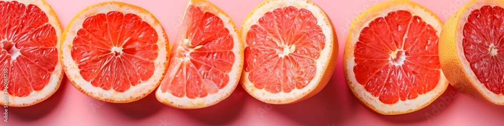 bright background citrus fruits.