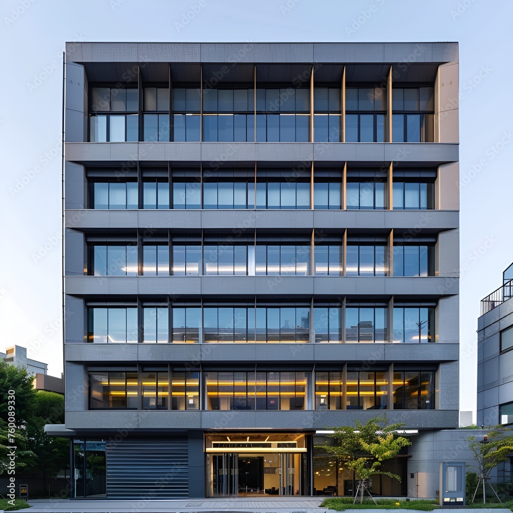 Postmodern Office Building Facade Postmodern Office Building Facade