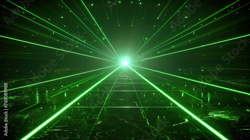 Vibrant Laser Symphony