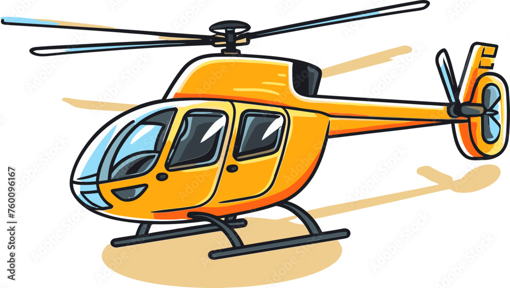 Helicopter Survey Federation Vector Graphic