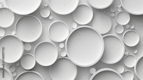 White Wall Covered in Bubbles
