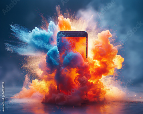 T�l�phone fum�es