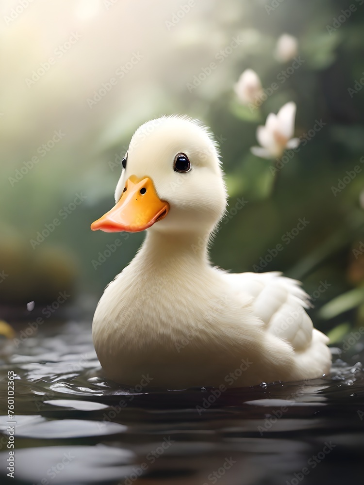 white duck in the lake white duck in the lake