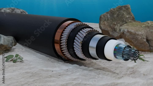 Subsea cable connection two