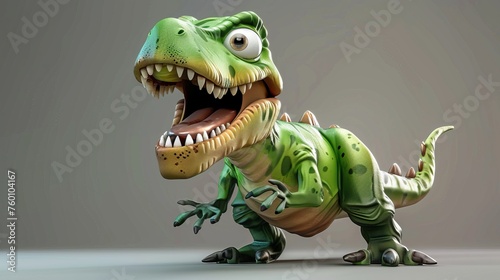 cartoon dinosaur. © Yahor Shylau 
