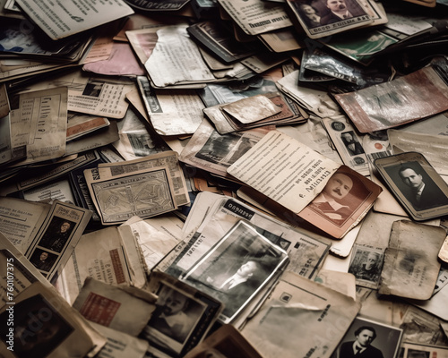 Passeports et documents anciens