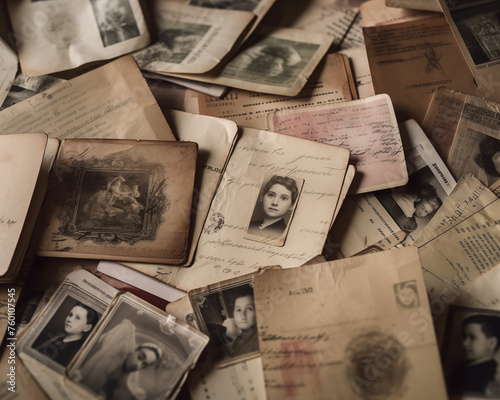 Passeports et documents anciens