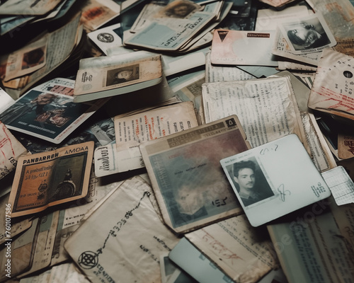 Passeports et documents anciens