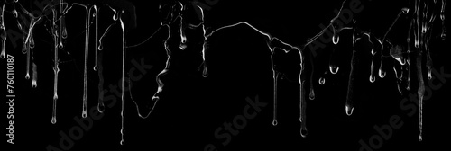 An abstract slime or water dripping background header.