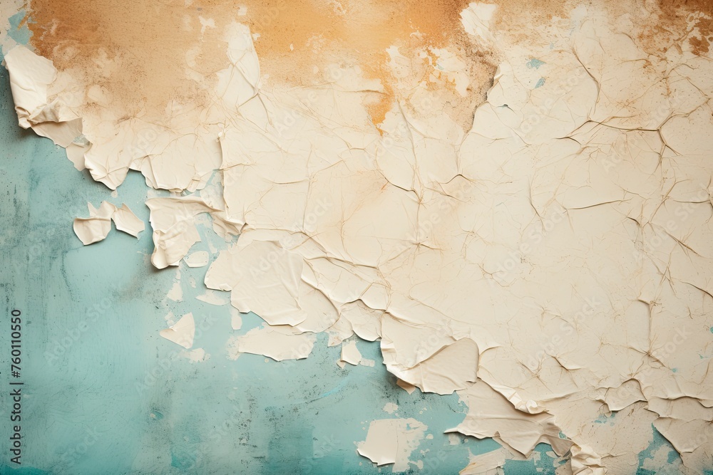 torn paper background, copy space - generative ai torn paper background, copy space - generative ai