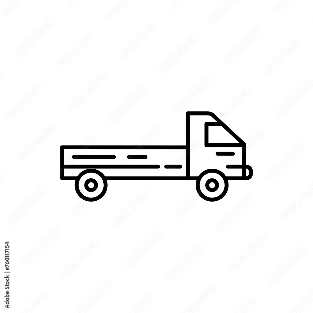 Pick up truck icon vector. Transportation concept.Vector isolated on white background.
Pick up truck icon vector. Transportation concept.Vector isolated on white background.