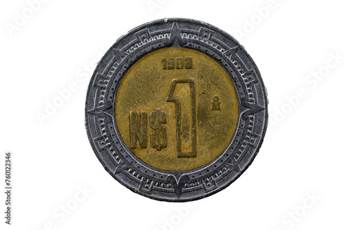 Moneda de 1 nuevo peso 1993, Moneda Mexicana
