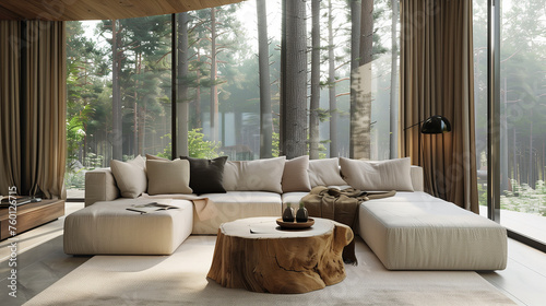 modern scandinavian living room
