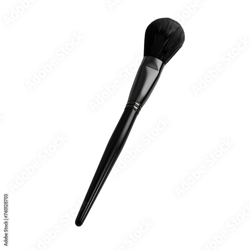 makeup brush isolated on white