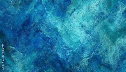 rich blue background texture marbled stone or rock textured banner with elegant mottled dark and light blue green color and design