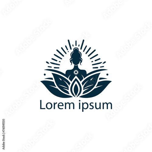 A yoga logo design for company