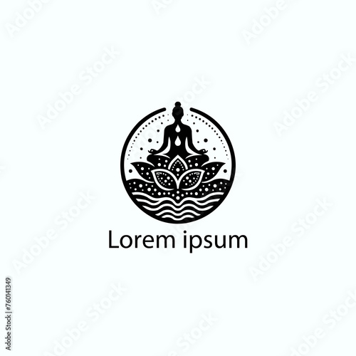A yoga logo design for company