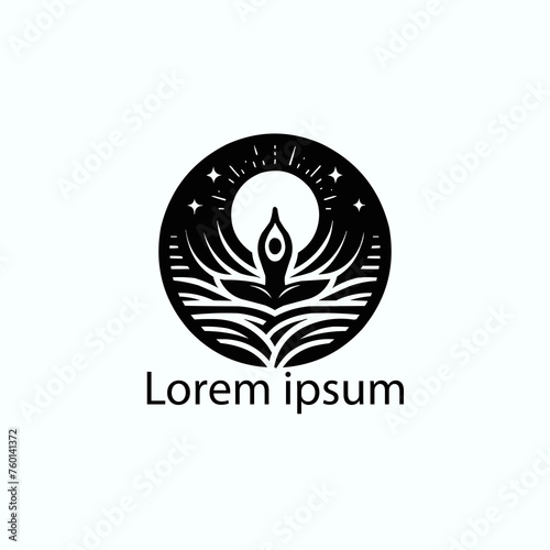 A yoga logo design for company