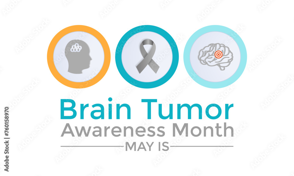 Brain Cancer awareness month is observed each year in May. That s supporting and awaring people illness of brain tumor. Vector illustration. Brain Cancer awareness month is observed each year in May. That s supporting and awaring people illness of brain tumor. Vector illustration.