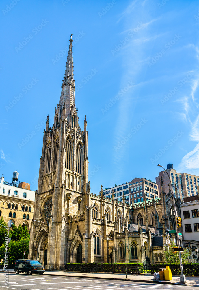 Grace Church, a historic parish church in Manhattan - New York City, United States