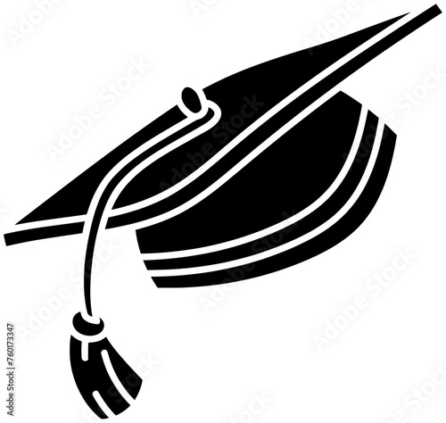 school illustration college silhouette university logo clothes icon dissertation outline cap graduation education success student hat graduate diploma degree shape academic achievement ceremony for