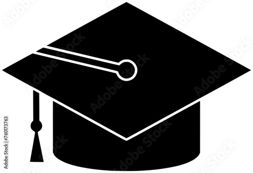 school illustration college silhouette university logo clothes icon dissertation outline cap graduation education success student hat graduate diploma degree shape academic achievement ceremony for