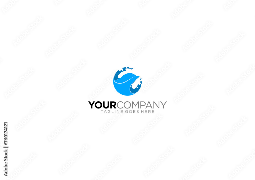 digital abstract logo design digital abstract logo design