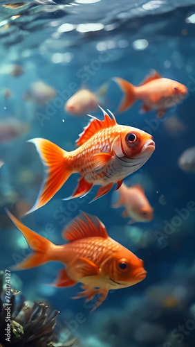 goldfish in aquarium © Image Studio