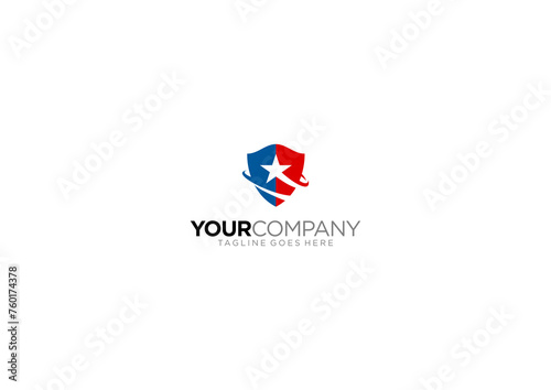 security abstract logo design